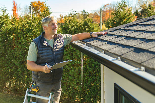 Professional Roof Inspection technician working in Bennington, VT